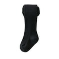 thumbnail image 1 of Zwiiyzr Baby Girls Tights Seamless Thick Cotton Cable Knit Leggings Stockings Toddler Pantyhose, 0-12 Years Black, 1 of 3
