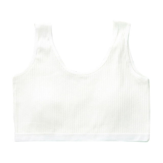 Zwiiyzr Girl Training Bras for Girls Sports Seamless Bra with Removable ...