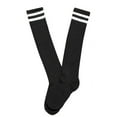 thumbnail image 1 of Zwiiyzr Little Boys Girls 3T Sport Socks Football Soccer Solid Long Socks Over Knee High Baseball Running Sports Kids Sock Black, 1 of 3