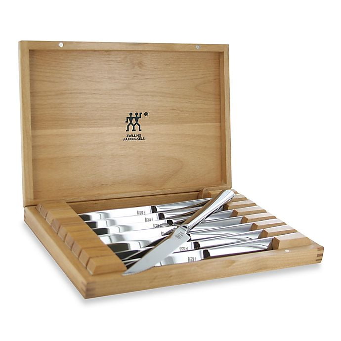 Zwilling J.A. Henckels 8Piece Stainless Steel Steak Knife Set in