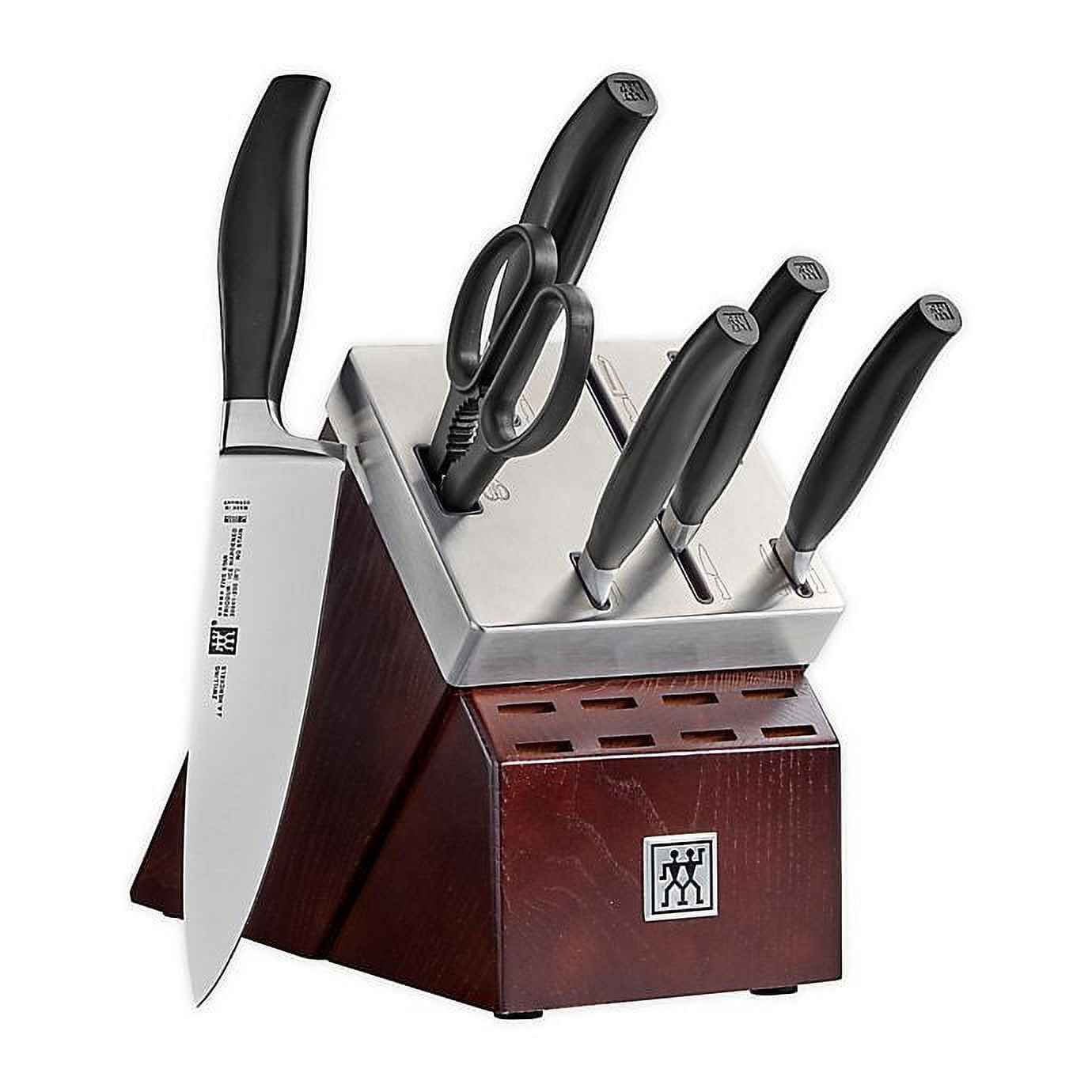 Zwilling J.A. Henckels Five Star 7Piece SelfSharpening Knife Block