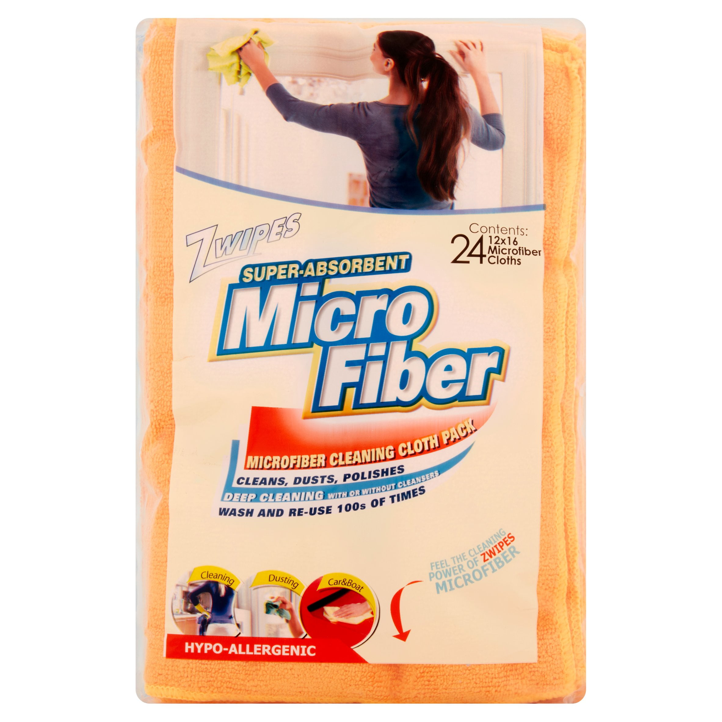 Zwipes Microfiber Cleaning Cloths & Towels Set