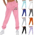 thumbnail image 1 of Zxlsdmn Christmas Sweatpant Womens Funny Graphic Cinch Bottoms Sweatpants Loose Drawstring Waist Sweat Pant Comfy Athletic Workout Trousers with Pocket XL, 1 of 5