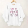 thumbnail image 1 of Zxlsdmn Women's Breast Cancer Crew Neck Sweatshirt Oversized Long Sleeve Drop Shoulder Pullover Tops Inspirational Printed Pattern Sweatshirts Fall Clothes M, 1 of 5