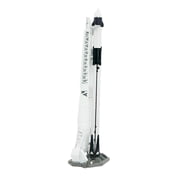 Zxpjkyu 1/200 Diecast Rocket Model Desktop Decor Educational Collection Spacecraft Model