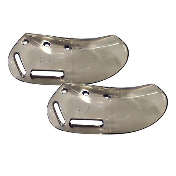 Zxpjkyu 1 Pair External Metatarsal Guard Fireproof Plastic Toe Inserts Anti-Smash Safety