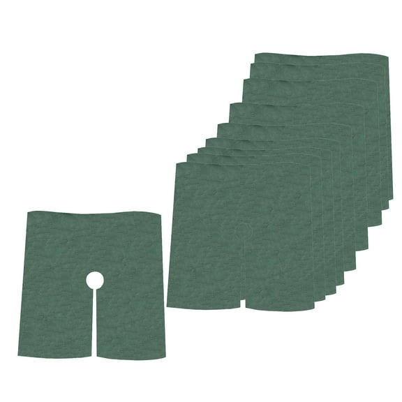 Zxpjkyu 10 Pieces Tree Mulch Ring Plant Cover with Hole Squre Gardening to Avoid Animals Side length 52cm