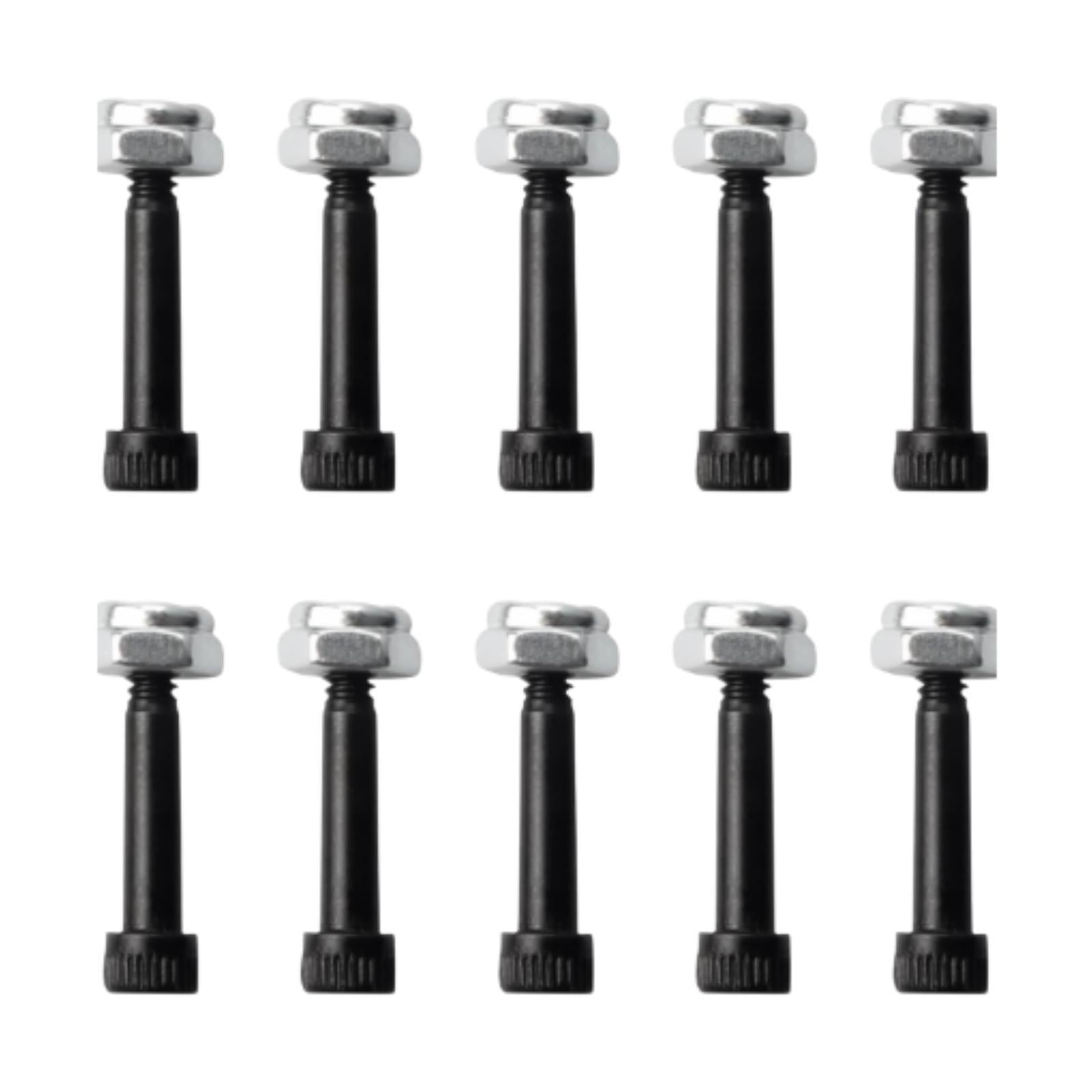 Zxpjkyu 10Pcs BBQ Grill Motor Shaft Nut Bolt Motor Part Multiuse