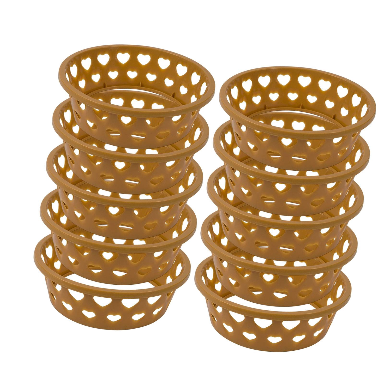 Melon Rack Zxpjkyu 10Pcs Round Fruit Display Rack Watermelon Holder Stable ...
