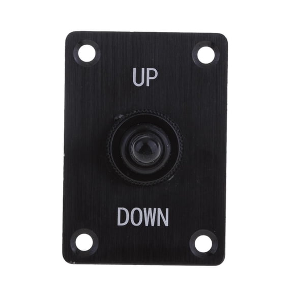Zxpjkyu 15 Amp 12V 24V Trim Tab Toggle Switch 3 Pos Up Down Momentary On/Off/Momentary