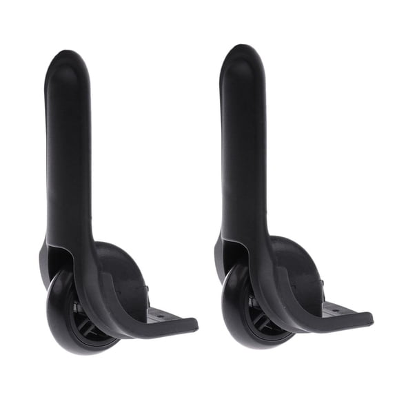 Zxpjkyu 2 Pack Luggage Suitcase Caster Wheels 70mm, 40KG Heavy Duty Swivel Mecanum Wheel