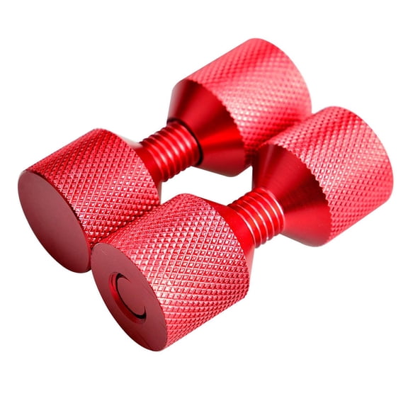 Zxpjkyu 2 Pieces 1-1/8" 2 Hole Flange Alignment Pin Set Lightweight Sturdy 6061 Aluminum