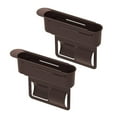 thumbnail image 1 of Zxpjkyu 2 Pieces Car Seat Gap Filler Organizer Auto Console Side Storage Box Keep Clean Brown, 1 of 9