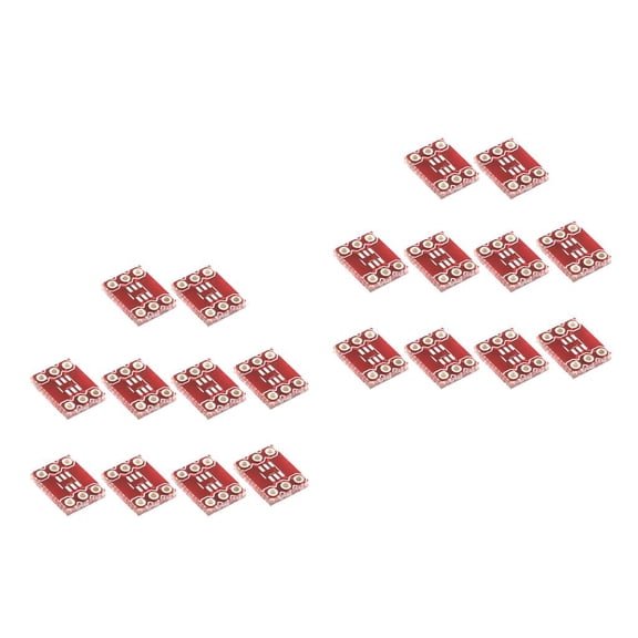 Zxpjkyu 20xElectronics Components SOT23 to DIP Adapter PCB Board DIY Convertor Board