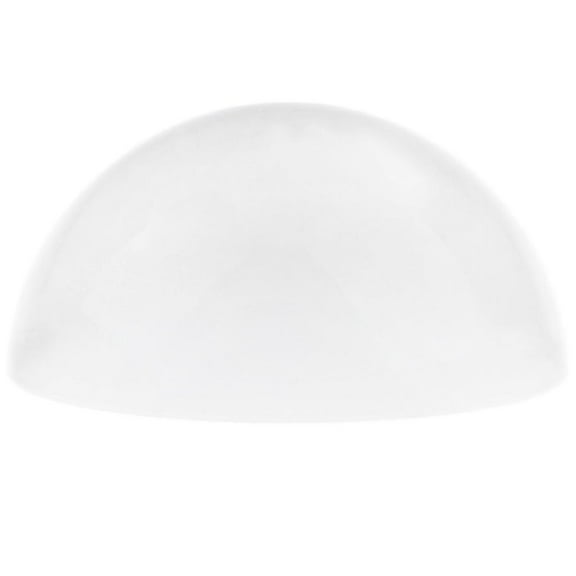 Zxpjkyu 3 Inch Transparent Half Crystal Ball Glass Dome Craft Paperweight, Home Decor