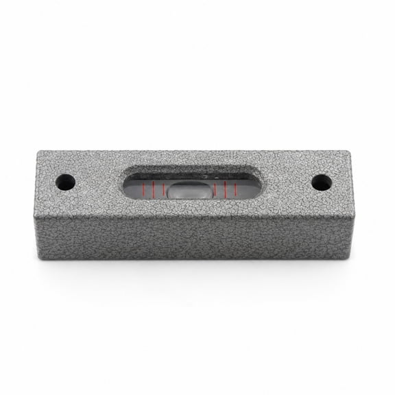 Zxpjkyu 3 Mini Stainless Steel Bar Bubble Levels with Mounting Holes High Precision for RV Leveling Tasks