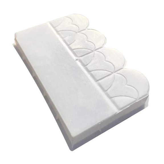 Zxpjkyu Antique Concrete Mold Brick Lawn Pool Garden Building Fence Fish Pond Flower Bed Path Pavement Mould Courtyard 5cm thickness