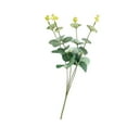 thumbnail image 1 of Zxpjkyu Artificial Eucalyptus Stem Vase Filler Branch Floral Picks Houseplant Fake Green 4 Heads Length 37cm, 1 of 9