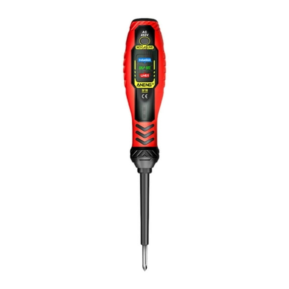 Zxpjkyu B18 Tester Pen Continuity Test Tool Easy to Use Versatile Electrical Testing Pen Red