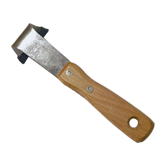 Zxpjkyu Bark Spud Debarking Tool Compact Multipurpose Lightweight with Wood Handle Crack