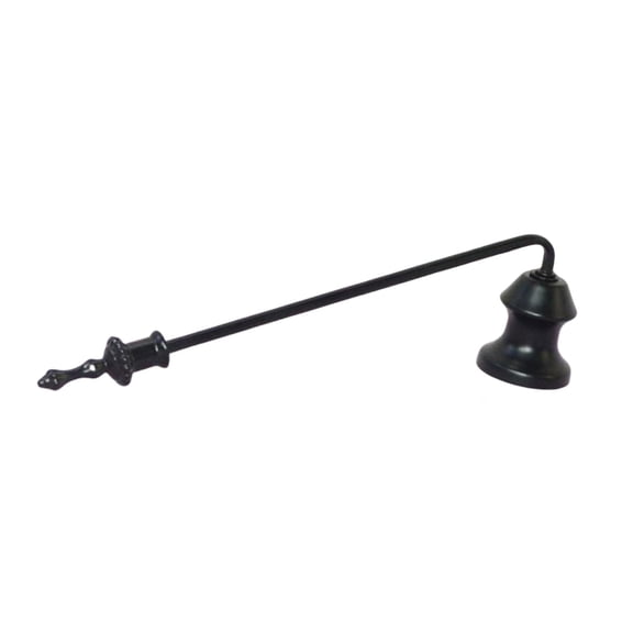 Zxpjkyu Candle Extinguisher Candle Extinguishing Tool 4cm Bell Cover Accessory Versatile Black
