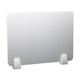 thumbnail image 1 of Zxpjkyu Clamp-on Desk Divider Office Separator Panel Portable with Noise-reducing Design White, 1 of 9