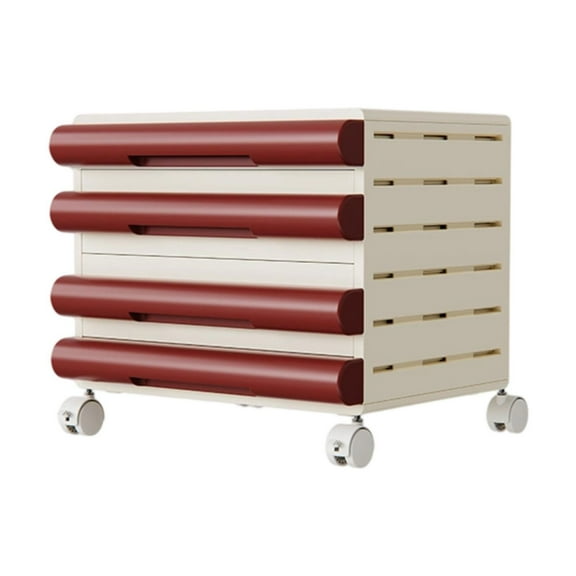 Zxpjkyu Drawer File Cabinet Filing Cabinet Modern with Anti Slip Pads Under Desk Storage With Wheels