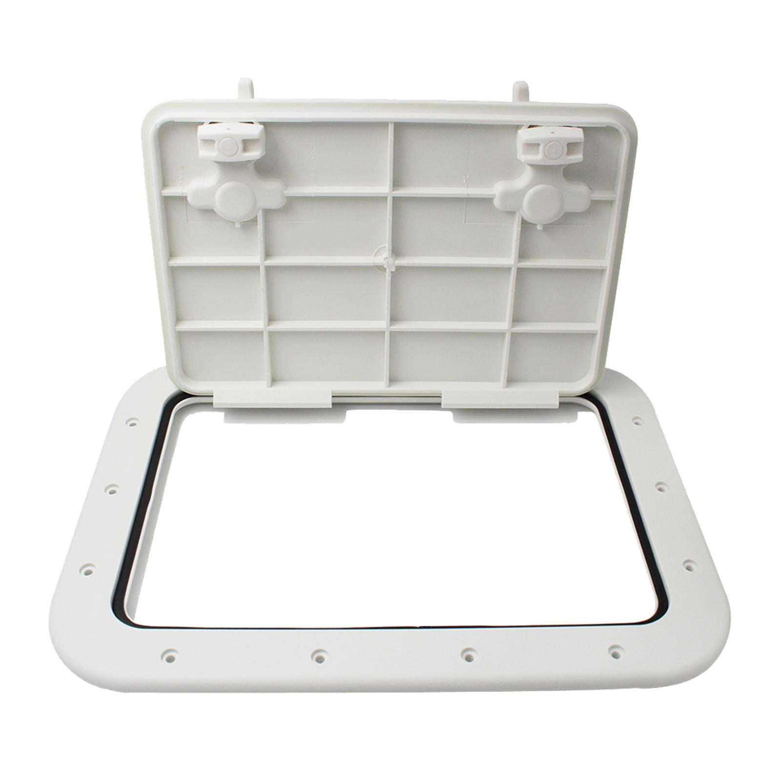 Zxpjkyu Durable Marine Boat Deck Access Hatch & Lid 16.7 x 12.4 x