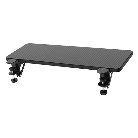 Zxpjkyu Ergonomic Desk Extender Tray Table Mount Foldable Clamp On Punch Free Wrist Rest Large