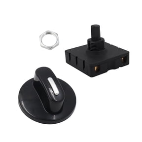 Zxpjkyu Fan Rotary Switch, 4 Position 3 Speed Selector Switch Accessory High Performance Style A