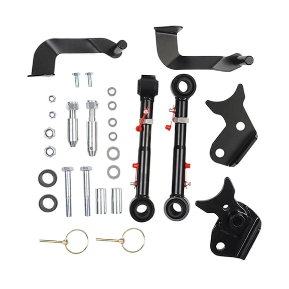 Zxpjkyu Front Sway Bar Links Stabilizer Tool Hardware Auto Stable Quicker Disconnect Kit