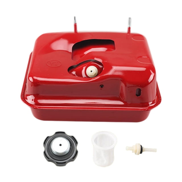 Zxpjkyu Gas Tank Car Portable Petrol Oil Boat Tank for Road Cutting Machine 88F9 Red