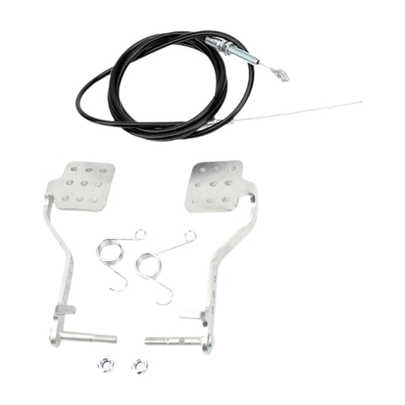 Zxpjkyu Go Kart Pedals Professional 71" Cable High Performance Utility Accessories Brake With Cable
