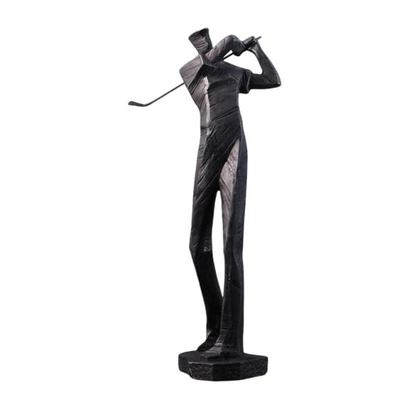 Zxpjkyu Golf Themed Ornament Sculpture, Tabletop Centerpieces, Figure Statue Decorative, 814B