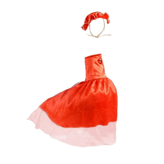 Zxpjkyu Goose outfit for wedding porch, wedding dress, lightweight, multifunctional lawn Red