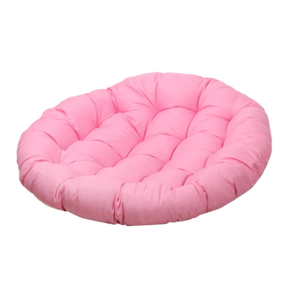 Zxpjkyu Hammock Chair Cushion Garden Chair Mat Breathable Comfortable Round Outdoor Seat pink