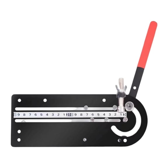 Zxpjkyu Handheld Wire Bending Machine DIY Bar Bender for Pneumatic System Automotive 24x9cm