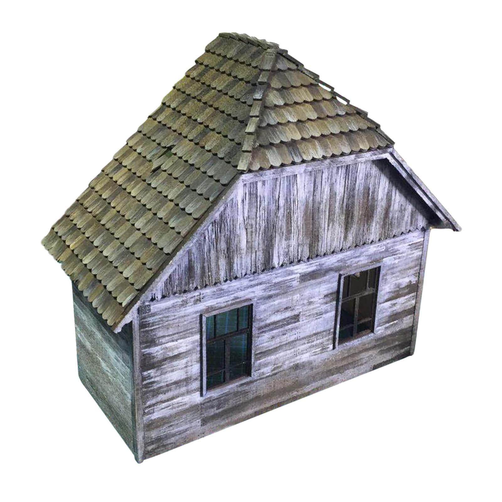 Zxpjkyu House Building Model Kit 1/35 Scale Decor Unique