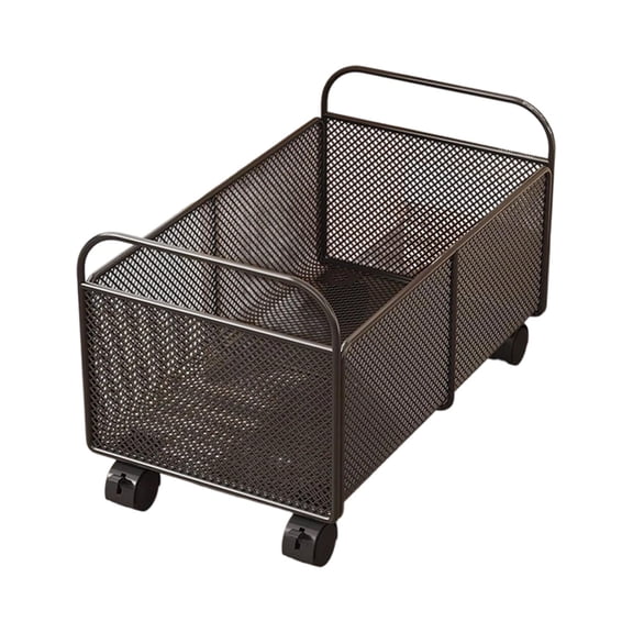 Zxpjkyu Mesh Rolling File Cart Mesh Hanging File Organizer for Crafts Handbag Office S