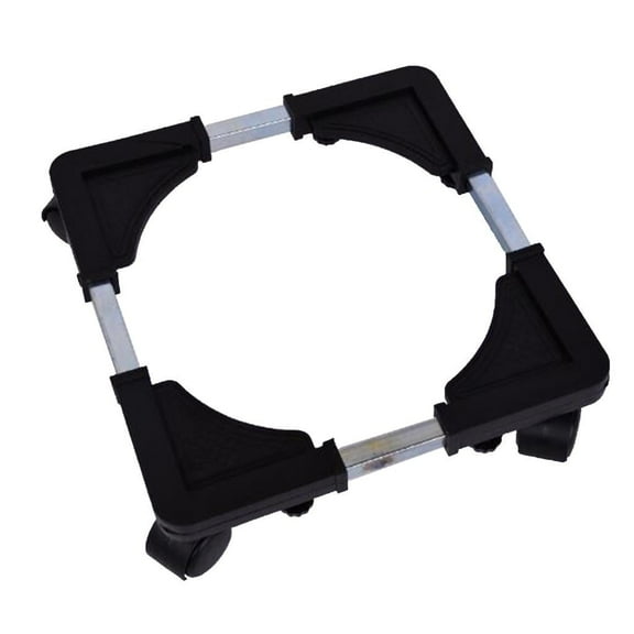 Zxpjkyu Mobile Base Stand Max. 128KG for Mini Refrigerator Washing Machine 32x32cm
