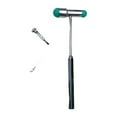 thumbnail image 1 of Zxpjkyu Neurological Reflex Hammer Experiment Examination Portable Percussion Hammer Green, 1 of 9