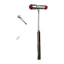 Zxpjkyu Neurological Reflex Hammer Experiment Examination Portable Percussion Hammer Red