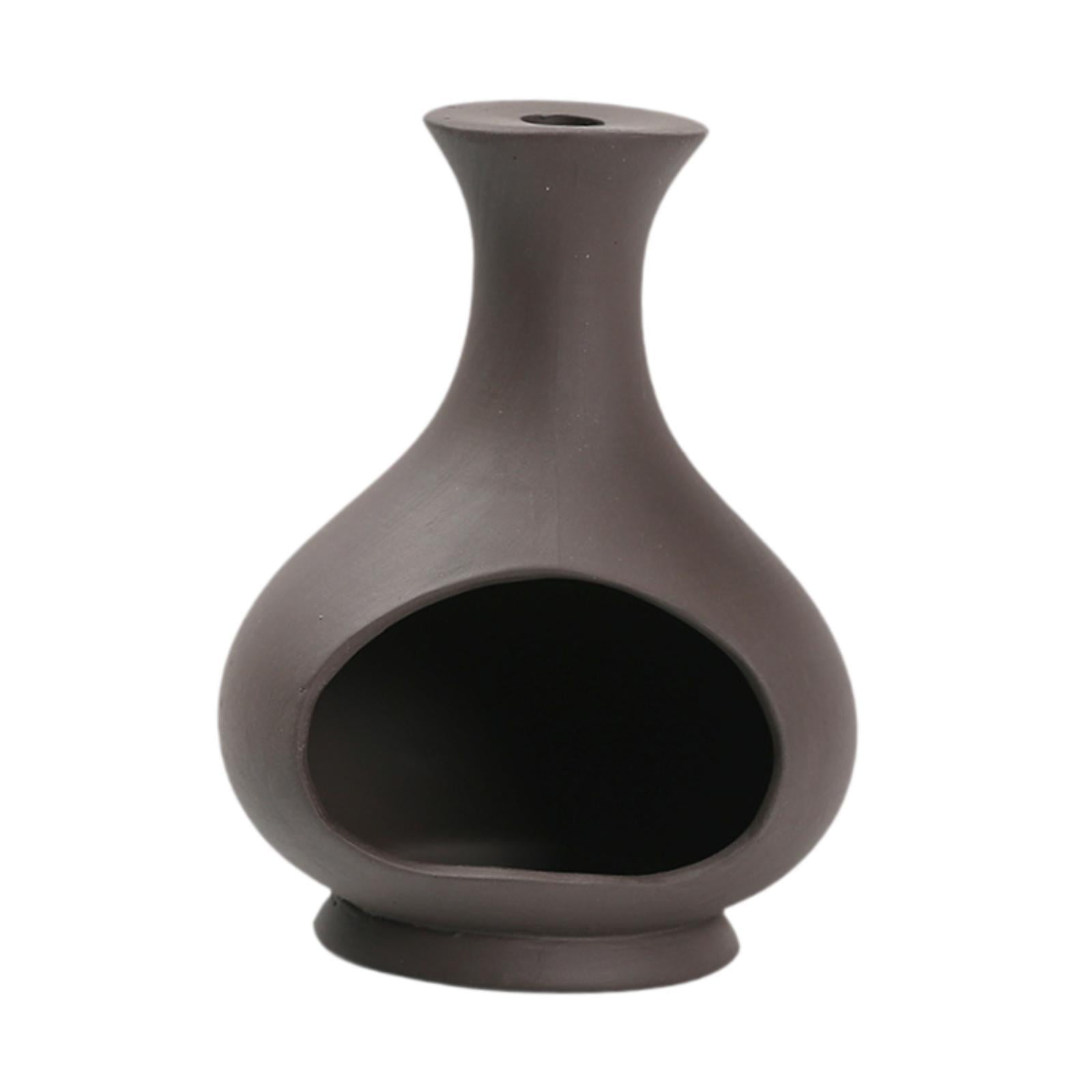 Zxpjkyu Palo Santo Holder Incense Burner Housewarming Gift Home Fragrance Desk Porcelain Bottle Shaped