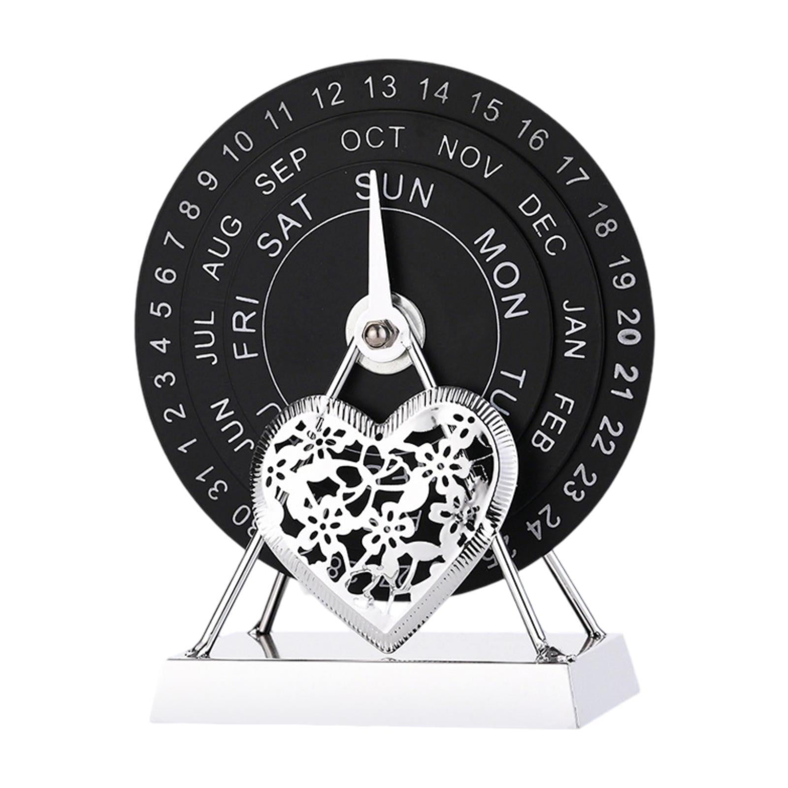 Zxpjkyu Perpetual Calendar Reusable Creative for Living Room