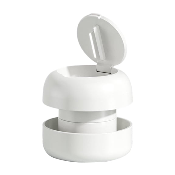 Zxpjkyu Pill Crusher Cutter Easy to Use Pill 2 in 1 Portable Stainless Steel Blade Pill white