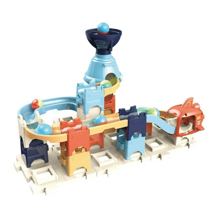 Zxpjkyu Race Track Building Blocks Set Stem Learning Preschool Toy Gift Construction Kit Style C