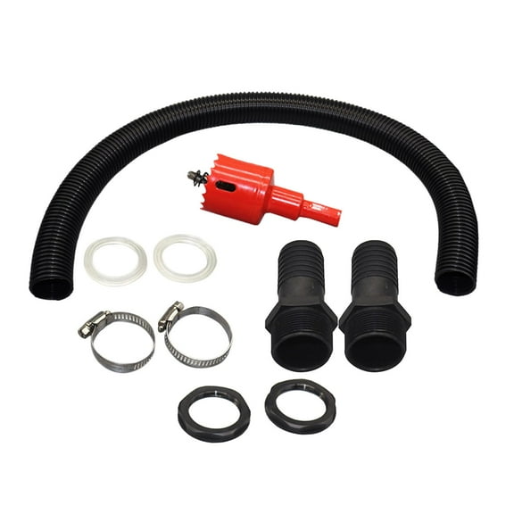 Zxpjkyu Rain Barrel Link Connector Hose Connection Pipe Lightweight Water Collection for 2.5cm With Taper