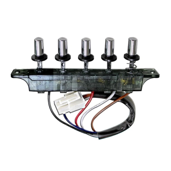 Zxpjkyu Range Hood Key Board Switch 5 Button Piano Type Household Appliances Accessories
