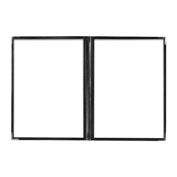 Zxpjkyu Restaurant Menu Cover Decorative 9.06"x12.6" for Bar Restaurant Food & Drink 2 Page 4 View