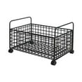 thumbnail image 1 of Zxpjkyu Rolling Book Cart File Organizer under Desk Office Storage Box Utility Cart Book M, 1 of 9